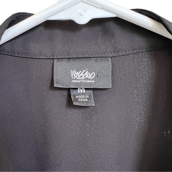 Massimo flowy black dress top in Women’s Medium - Picture 2 of 4